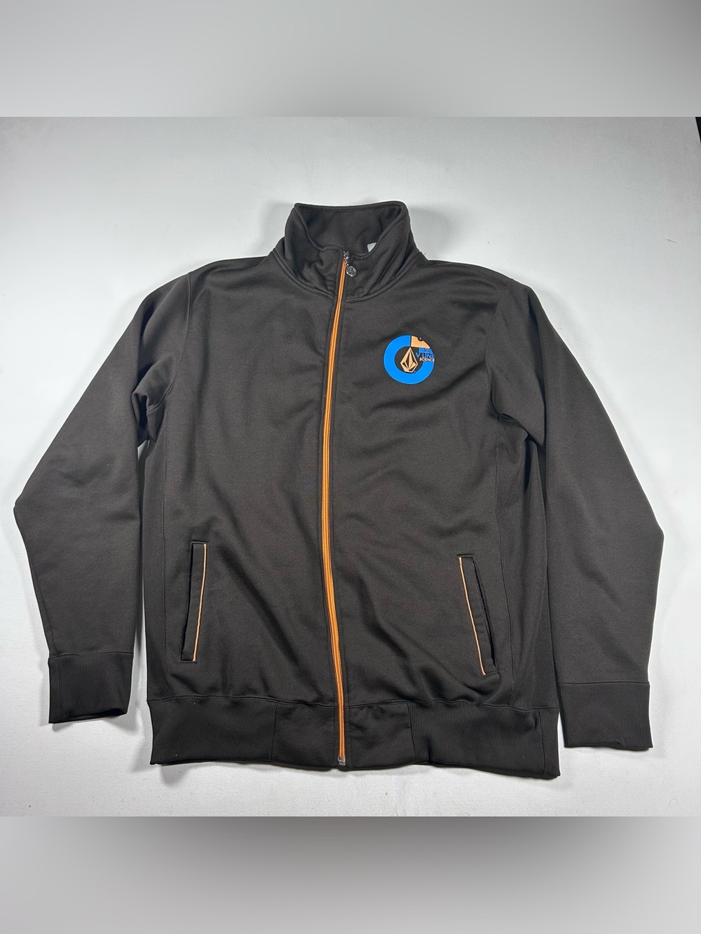 Vintage Y2K Volcom Track Jacket, Athletic Full Zip-Up, Men's XL V-Line Series